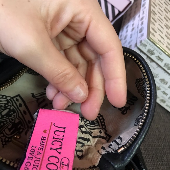 Juicy Couture vintage leather petite bag cowhide - Picture 11 of 13